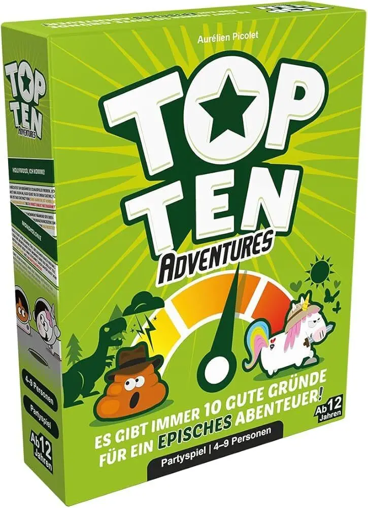 Cover: 4015566605961 | Top Ten Adventures | Aurélien Picolet | Spiel | COGD0012 | 2025