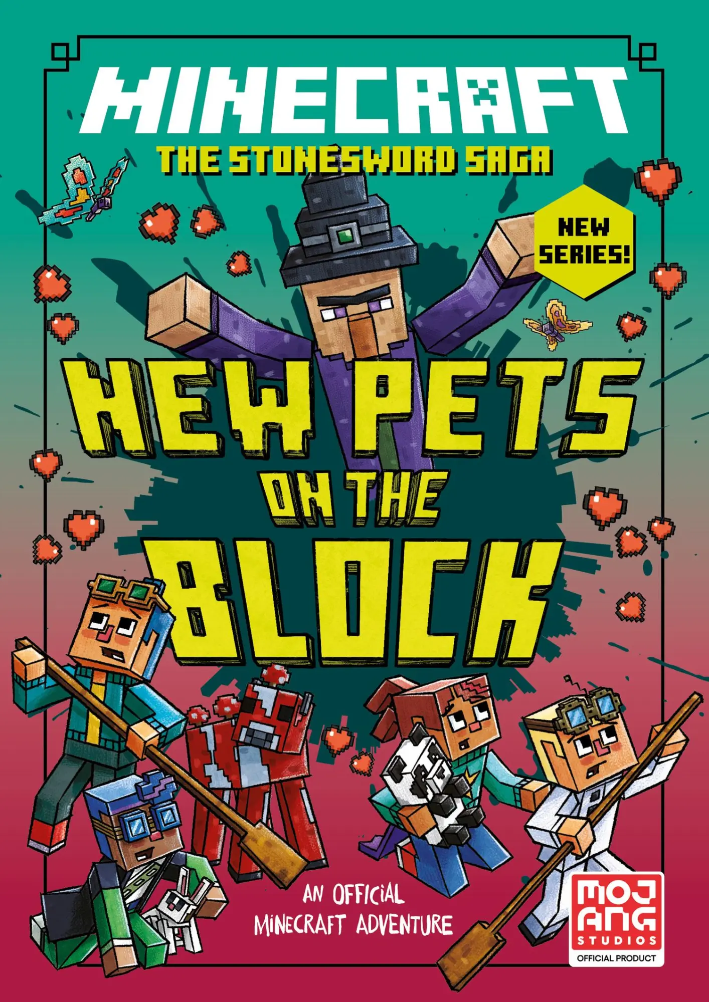 HarperCollins Publishers Minecraft, New Pets On The Block