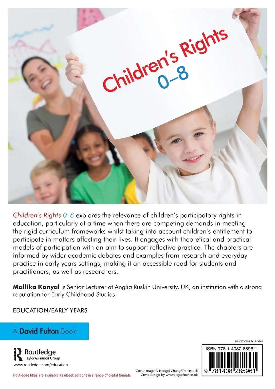 Rückseite: 9781408285961 | Children's Rights 0-8 | Promoting participation in education and care