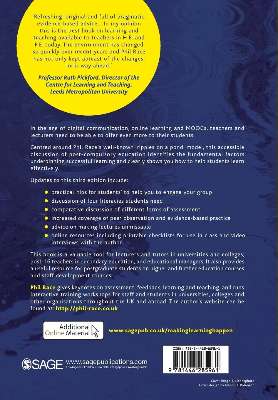 Rückseite: 9781446285961 | Making Learning Happen | A Guide for Post-Compulsory Education | Race