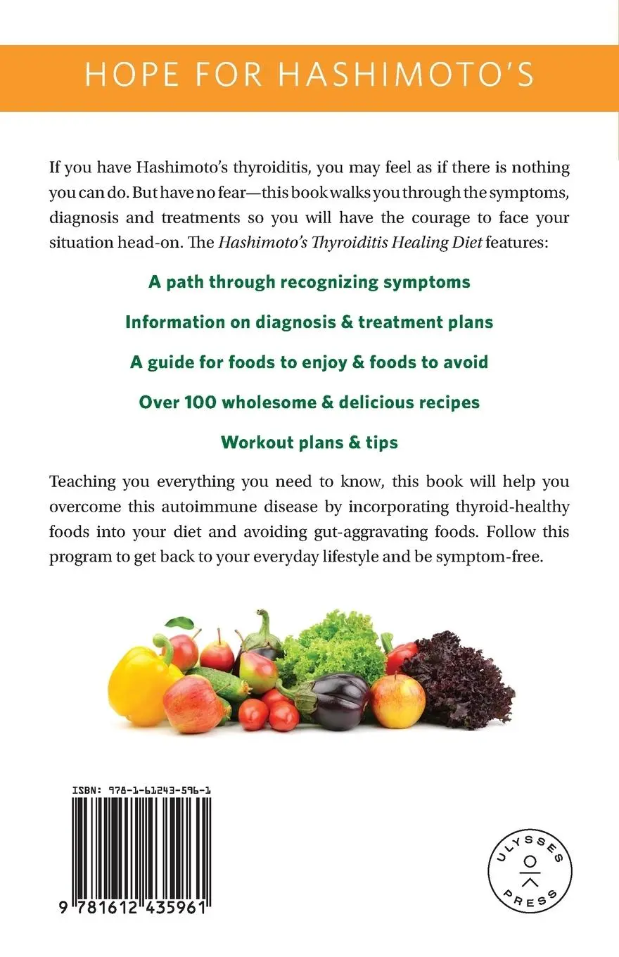 Rückseite: 9781612435961 | Hashimoto's Thyroiditis Healing Diet | Kate Barrington | Taschenbuch