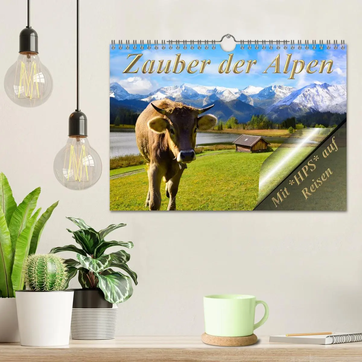 Bild: 9783457595961 | Zauber der Alpen (Wandkalender 2026 DIN A4 quer), CALVENDO...