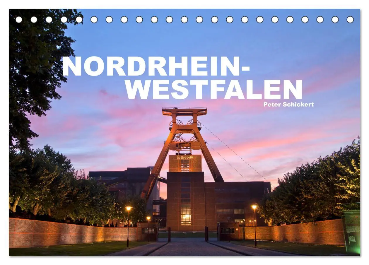 Cover: 9783516205961 | Nordrhein-Westfalen (Tischkalender 2026 DIN A5 quer), CALVENDO...