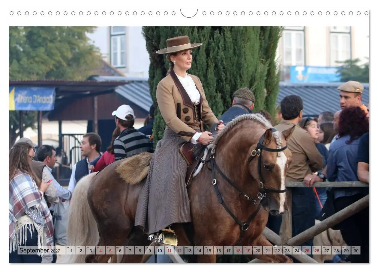 Bild: 9783569845961 | Portugal - Pferdefestival von Golegã (Wandkalender 2027 DIN A3...