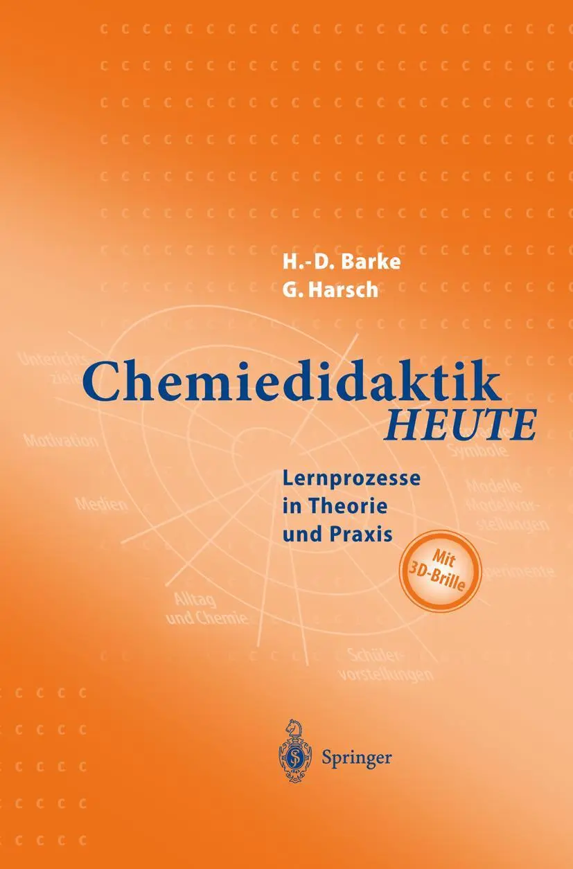 Cover: 9783642625961 | Chemiedidaktik Heute | Lernprozesse in Theorie und Praxis | Buch | xv