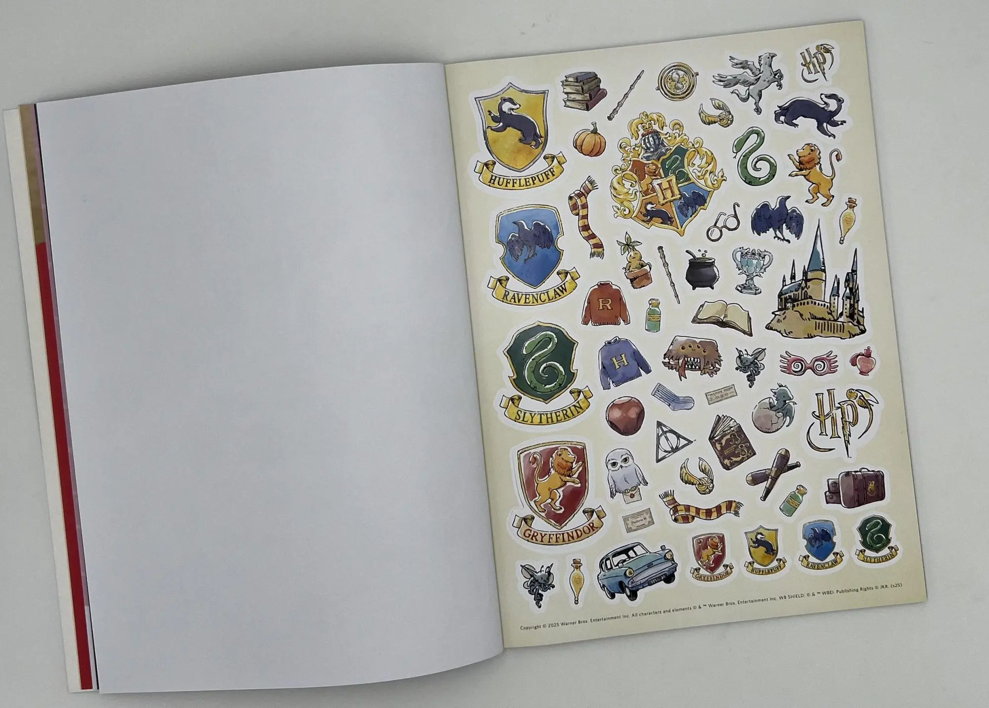 Bild: 9783833245961 | Aus den Filmen zu Harry Potter: Das offizielle Stickerbuch | Buch