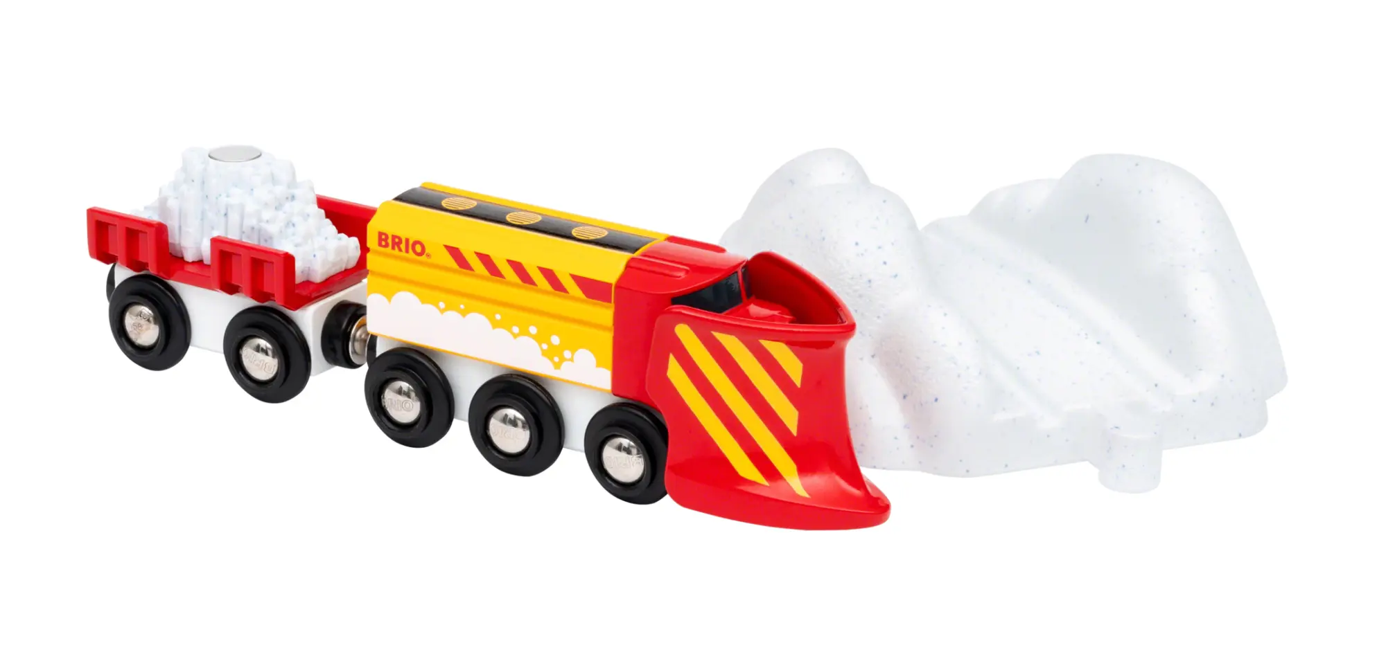 Cover: 7312350336061 | BRIO World 33606 Schneeräumzug - Winterliche Ergänzung für die BRIO...