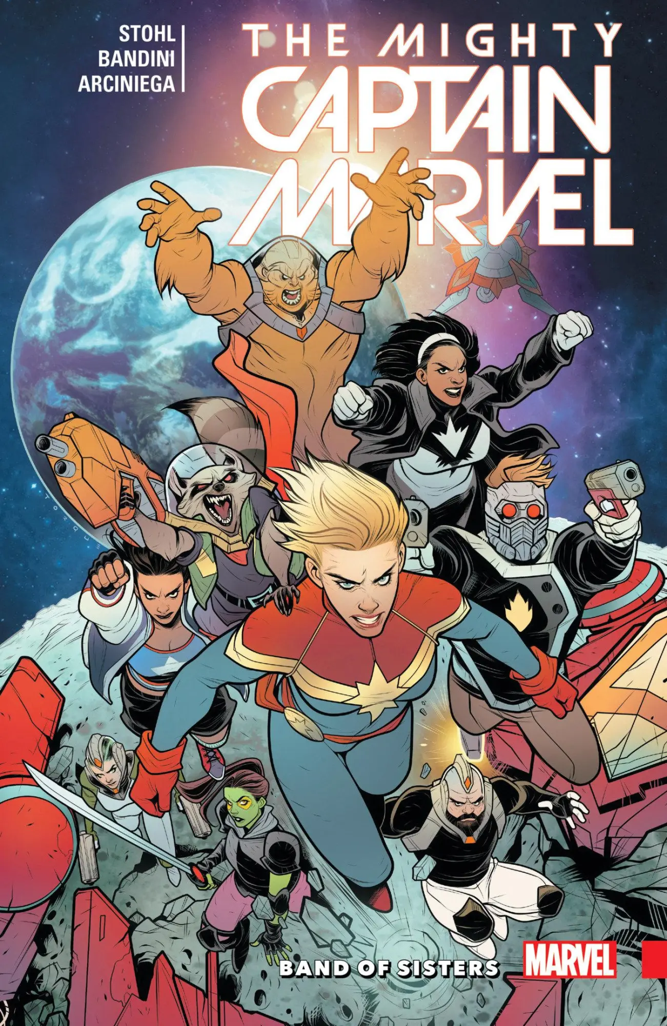 Cover: 9781302906061 | The Mighty Captain Marvel Vol. 2: Band of Sisters | Margaret Stohl