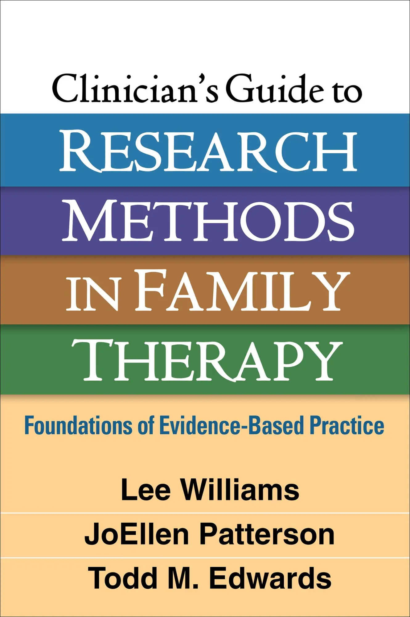 Cover: 9781462536061 | Clinician's Guide to Research Methods in Family Therapy | Taschenbuch