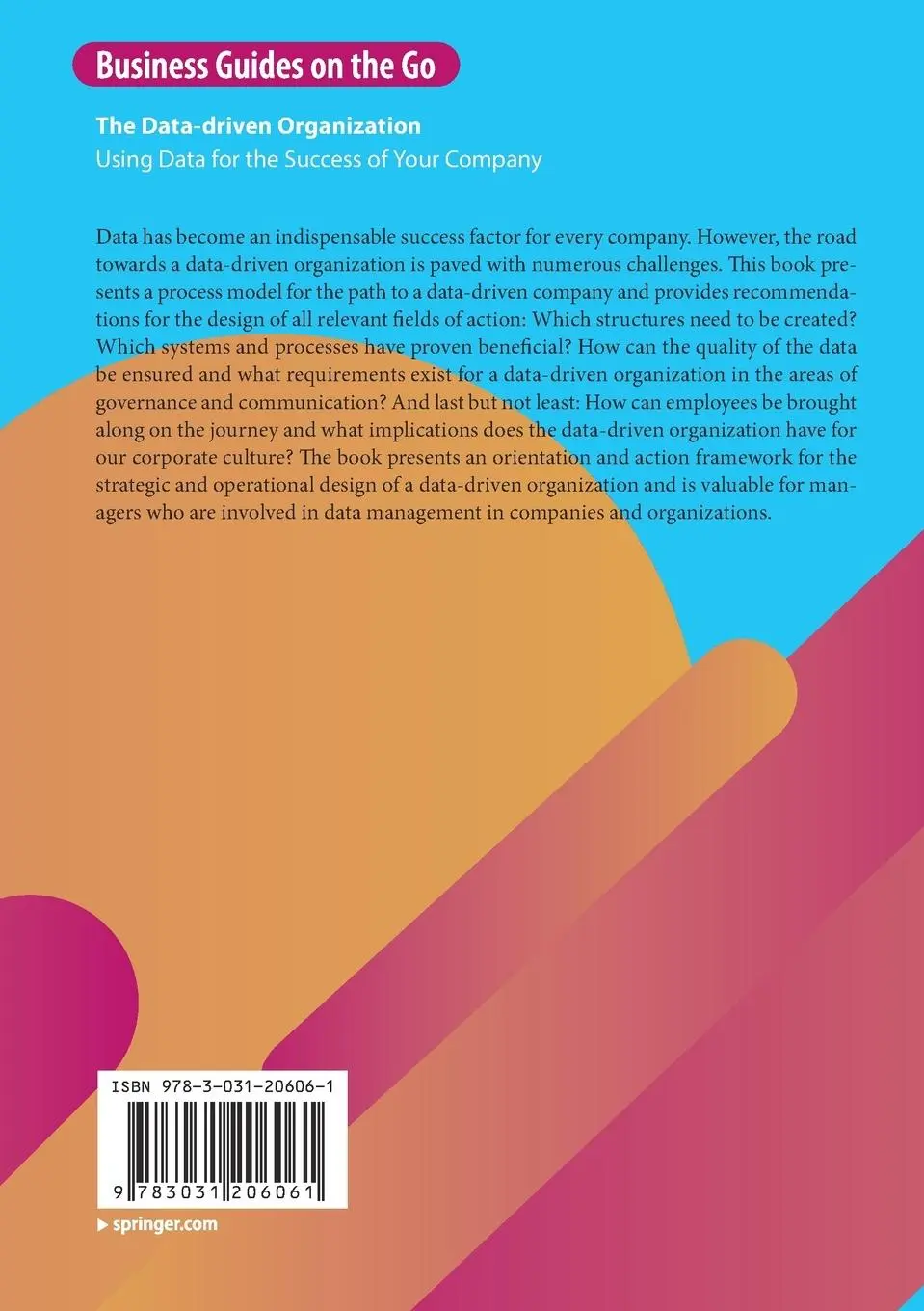 Rückseite: 9783031206061 | The Data-driven Organization | Jonas Rashedi | Taschenbuch | xiv