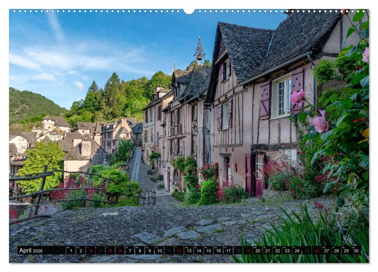 Bild: 9783457486061 | Conques ist eine wichtige Station am französischen Jakobsweg...
