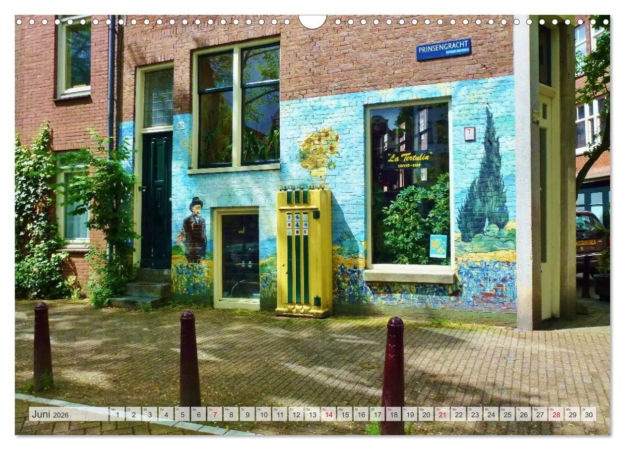 Bild: 9783516196061 | Amsterdam (Wandkalender 2026 DIN A3 quer), CALVENDO Monatskalender