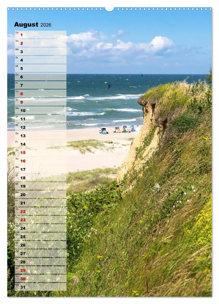 Bild: 9783516406061 | An der See Geburtstagsplaner (hochwertiger Premium Wandkalender...