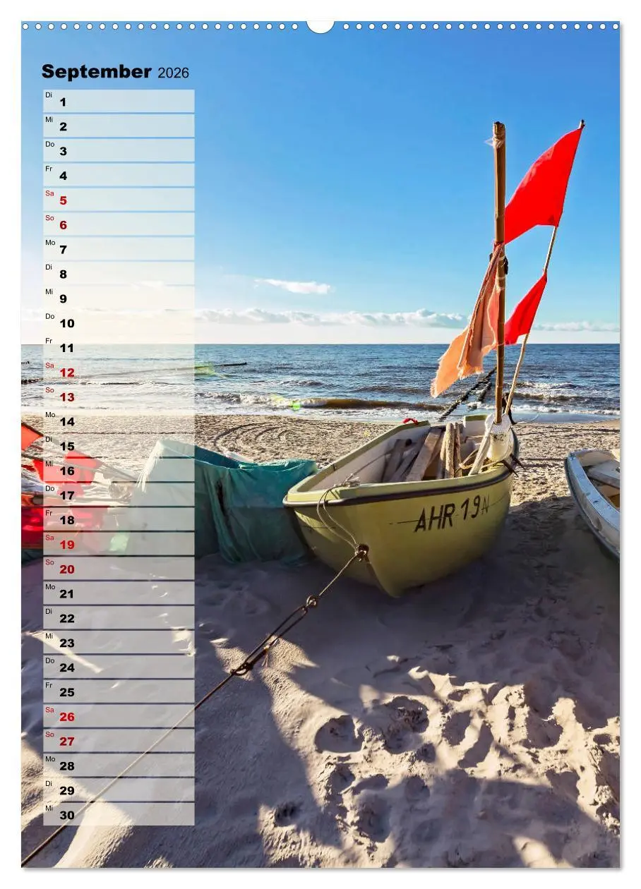 Bild: 9783516406061 | An der See Geburtstagsplaner (hochwertiger Premium Wandkalender...