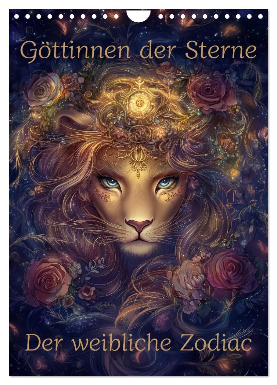 Cover: 9783516646061 | Göttinnen der Sterne - der weibliche Zodiac (Wandkalender 2026 DIN...