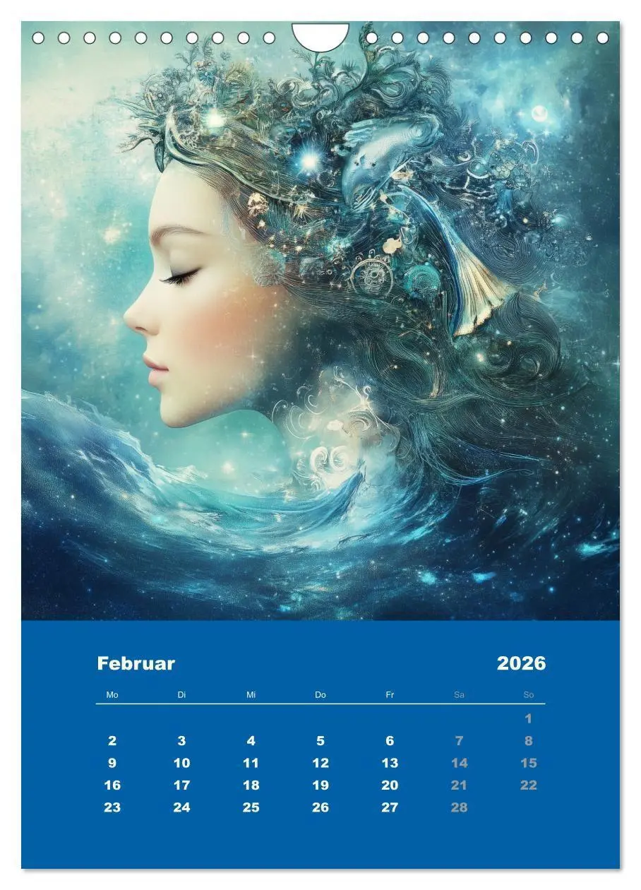 Bild: 9783516646061 | Göttinnen der Sterne - der weibliche Zodiac (Wandkalender 2026 DIN...