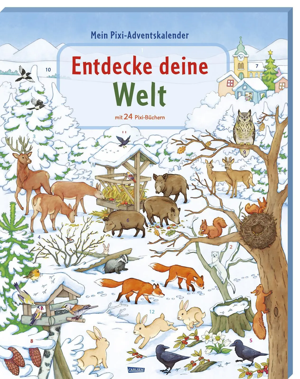 Cover: 9783551056061 | Pixi "Entdecke" Adventskalender | Diverse | Box | 576 S. | Deutsch