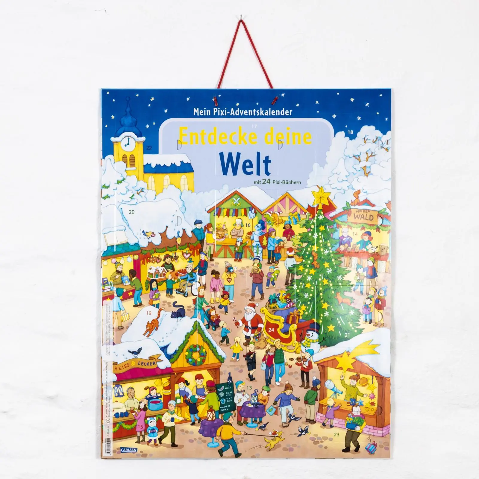 Bild: 9783551056061 | Pixi "Entdecke" Adventskalender | Diverse | Box | 576 S. | Deutsch