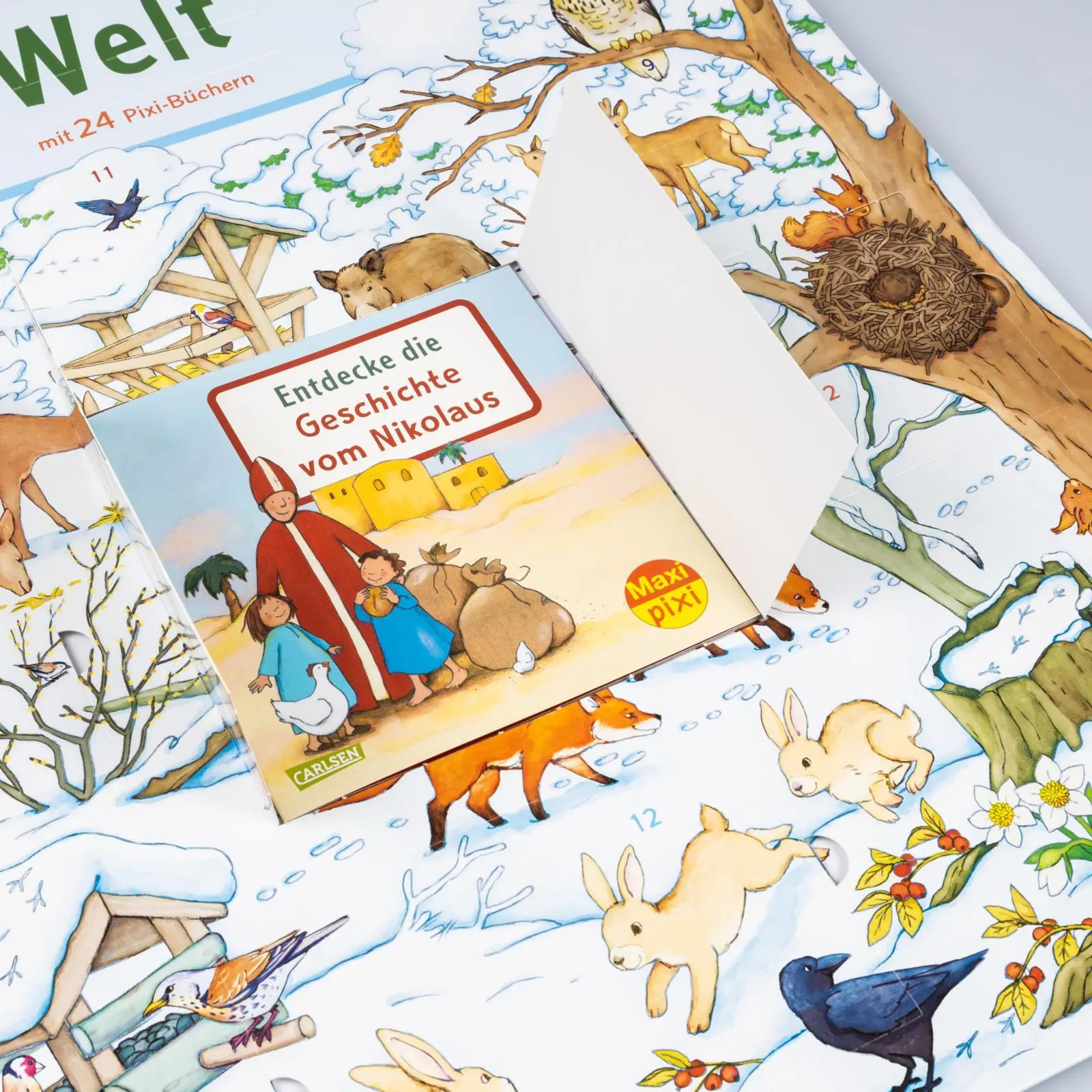 Bild: 9783551056061 | Pixi "Entdecke" Adventskalender | Diverse | Box | 576 S. | Deutsch