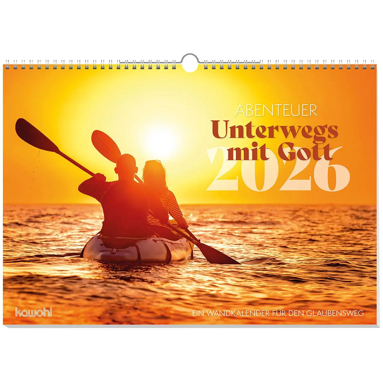 Cover: 9783754866061 | Abenteuer - Unterwegs mit Gott 2026 | Kalender | Spiralbindung | 14 S.