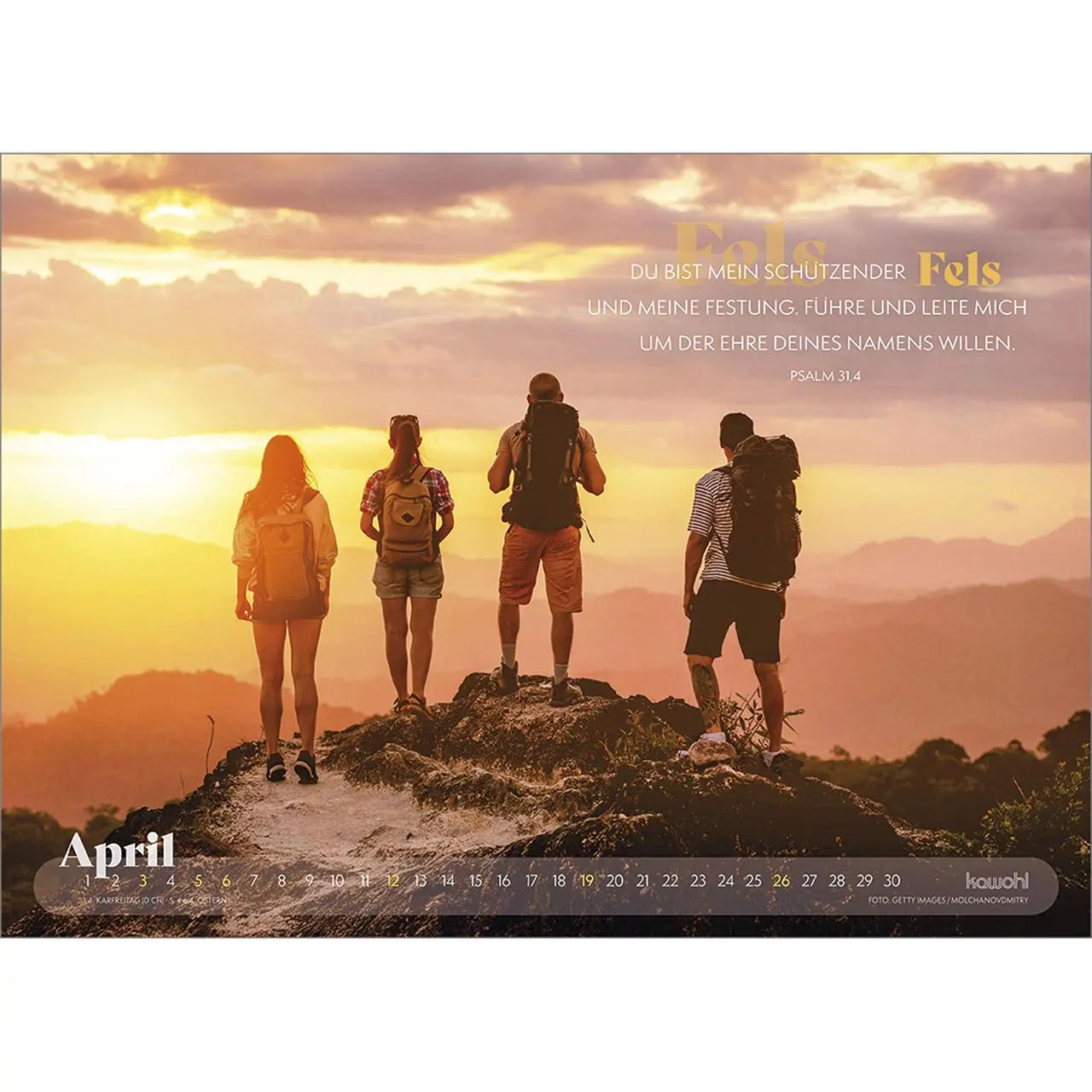 Bild: 9783754866061 | Abenteuer - Unterwegs mit Gott 2026 | Kalender | Spiralbindung | 14 S.