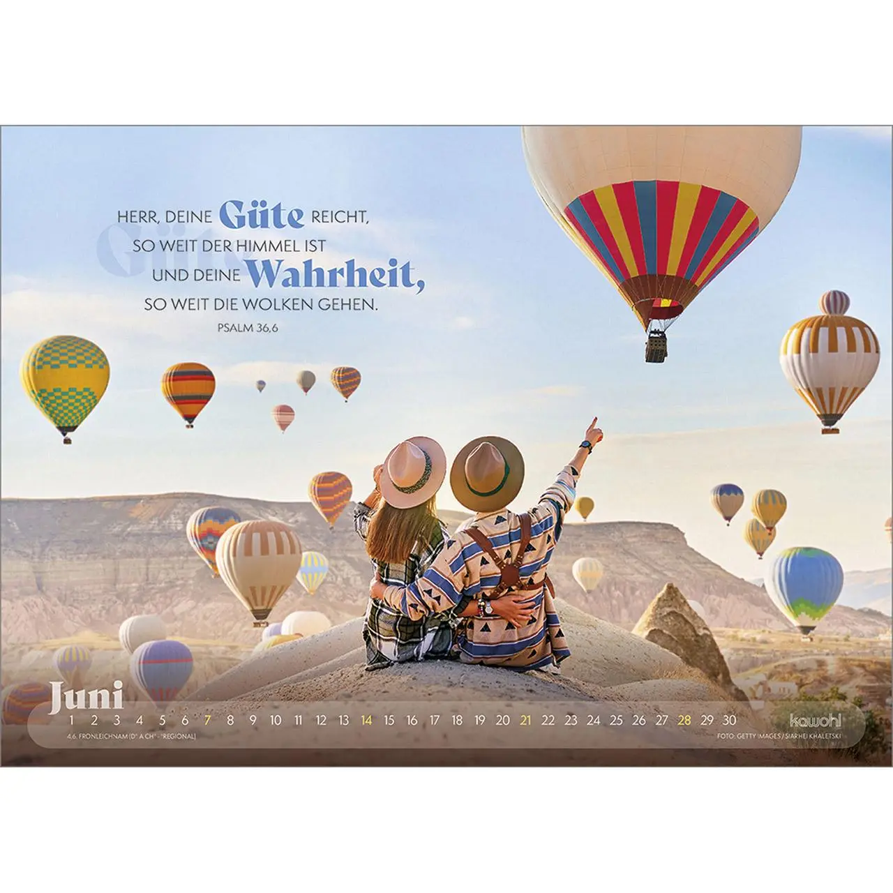 Bild: 9783754866061 | Abenteuer - Unterwegs mit Gott 2026 | Kalender | Spiralbindung | 14 S.