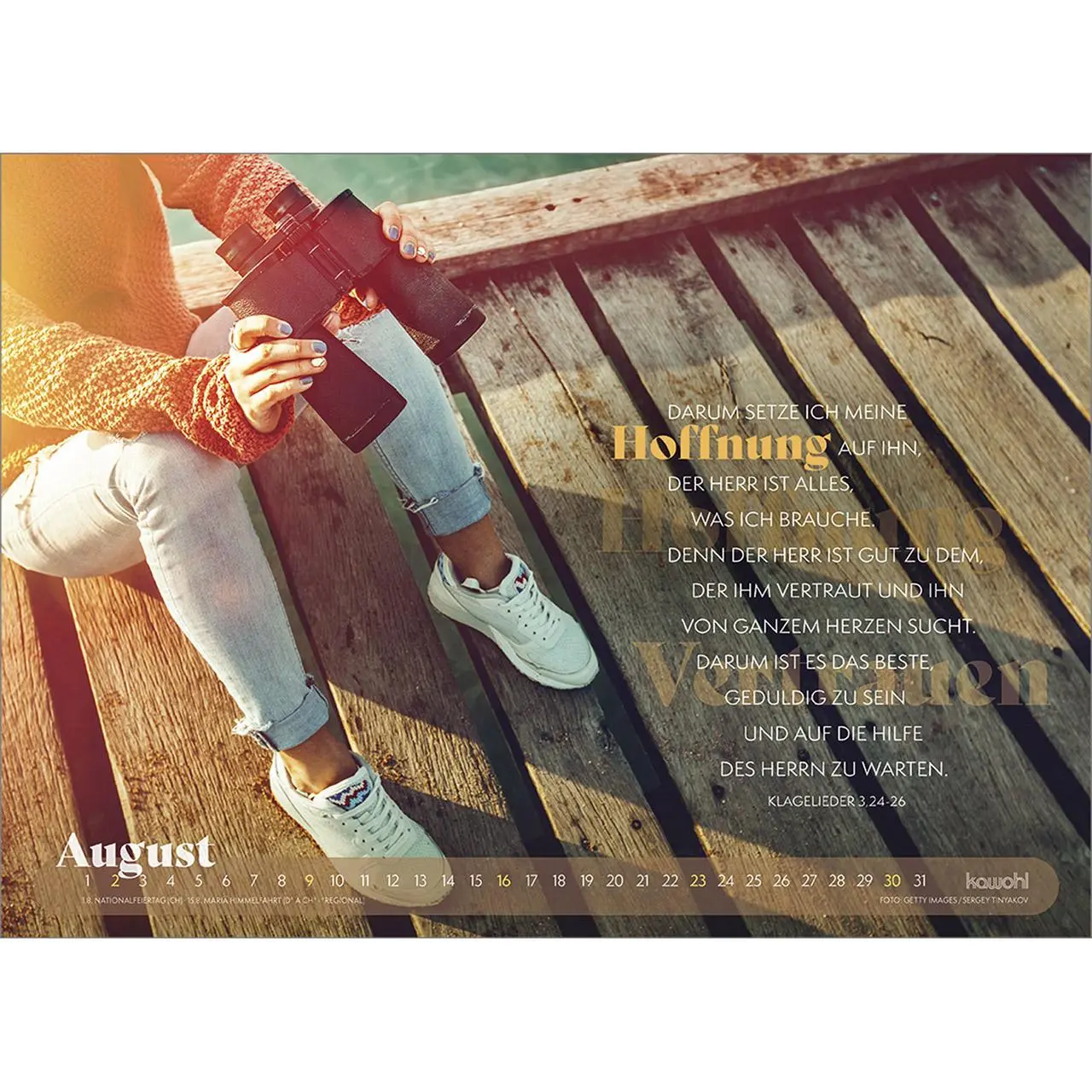 Bild: 9783754866061 | Abenteuer - Unterwegs mit Gott 2026 | Kalender | Spiralbindung | 14 S.
