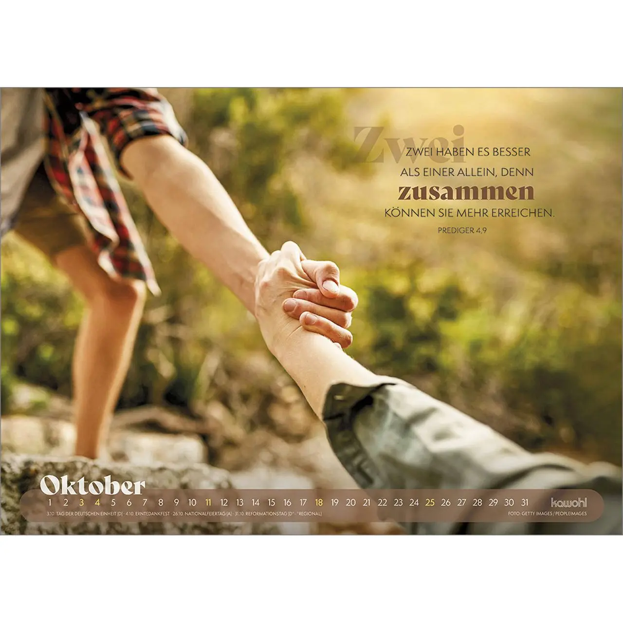 Bild: 9783754866061 | Abenteuer - Unterwegs mit Gott 2026 | Kalender | Spiralbindung | 14 S.