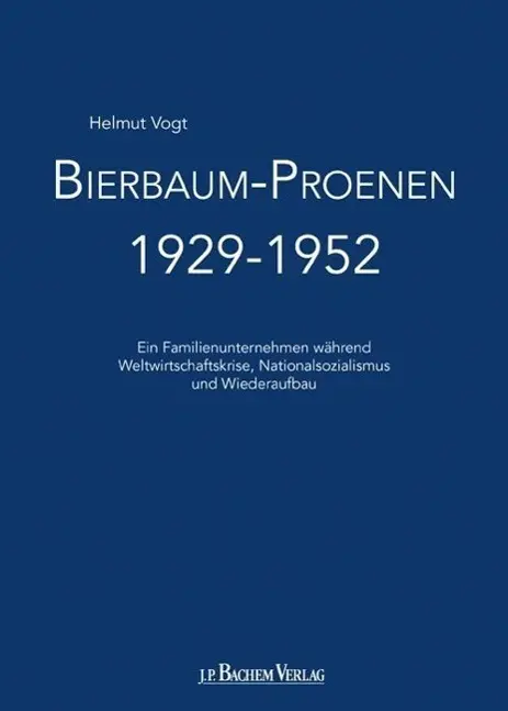 Cover: 9783761626061 | Bierbaum-Proenen 1929-1952 | Helmut Vogt | Buch | 160 S. | Deutsch