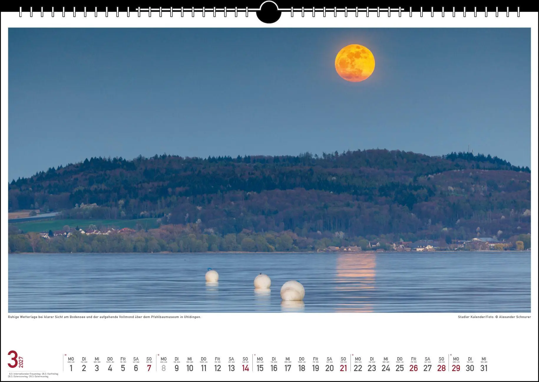 Bild: 9783861926061 | Wetterstimmungen am Bodensee 2027 | Stefan Arendt | Kalender | 13 S.