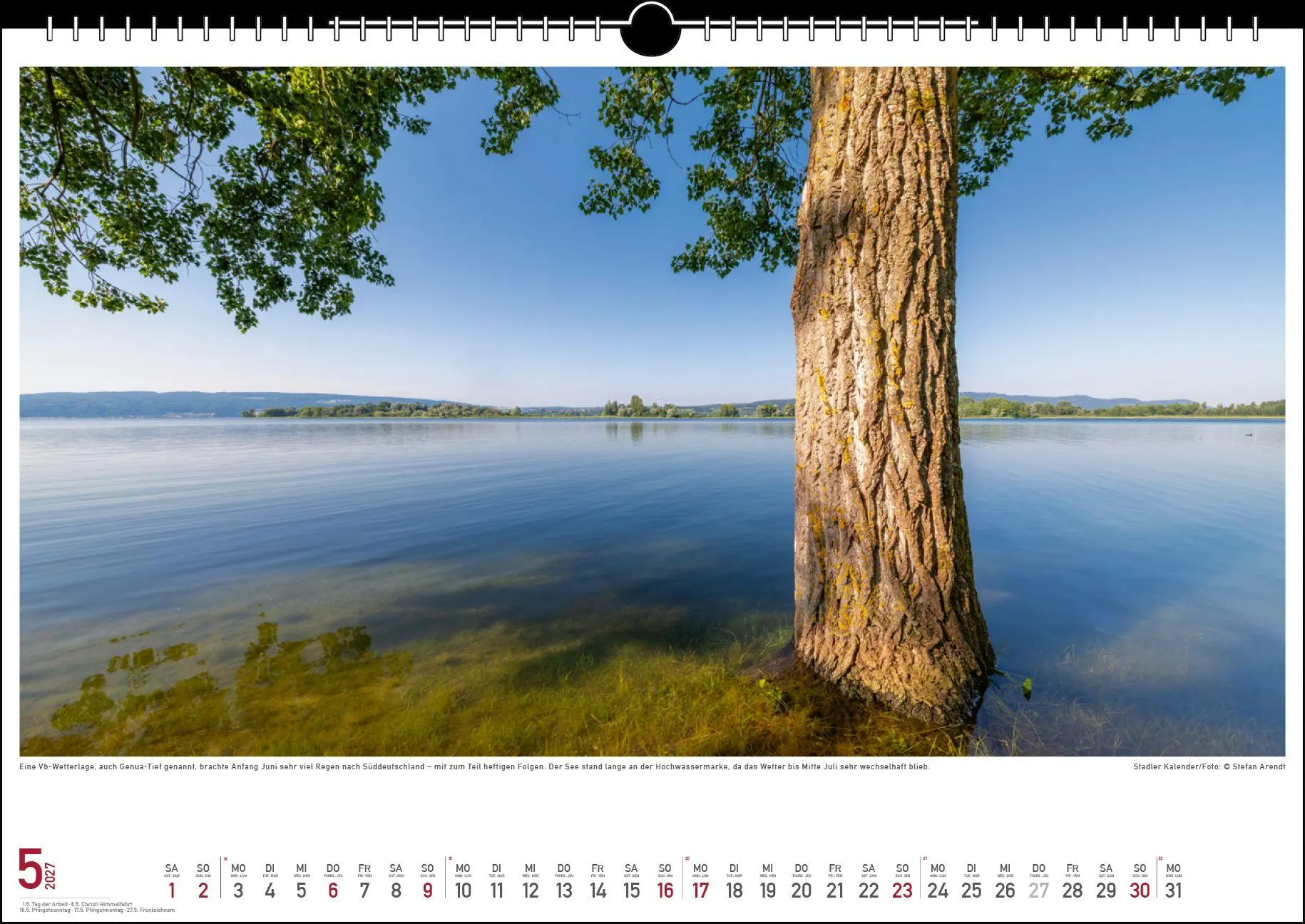 Bild: 9783861926061 | Wetterstimmungen am Bodensee 2027 | Stefan Arendt | Kalender | 13 S.