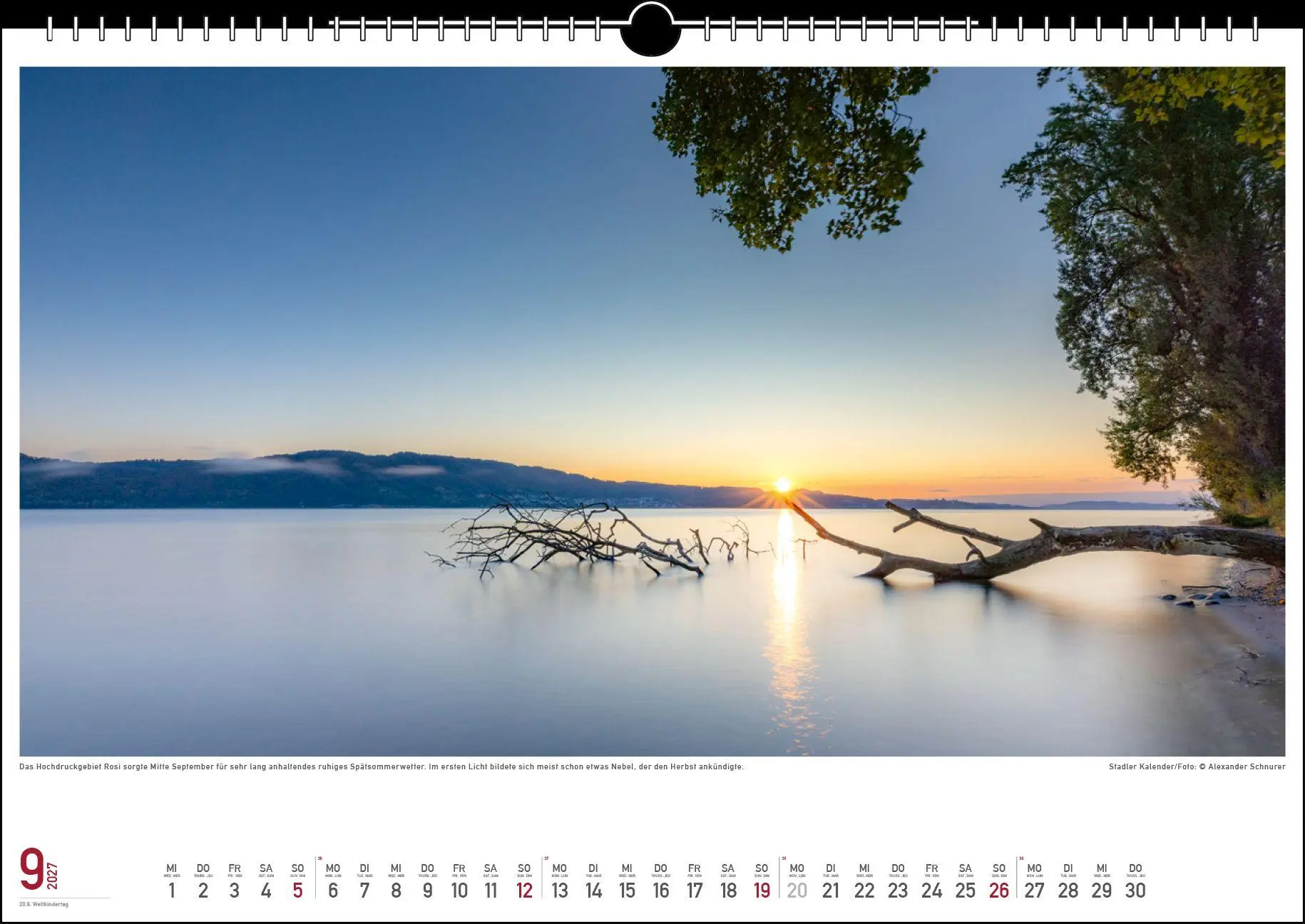Bild: 9783861926061 | Wetterstimmungen am Bodensee 2027 | Stefan Arendt | Kalender | 13 S.