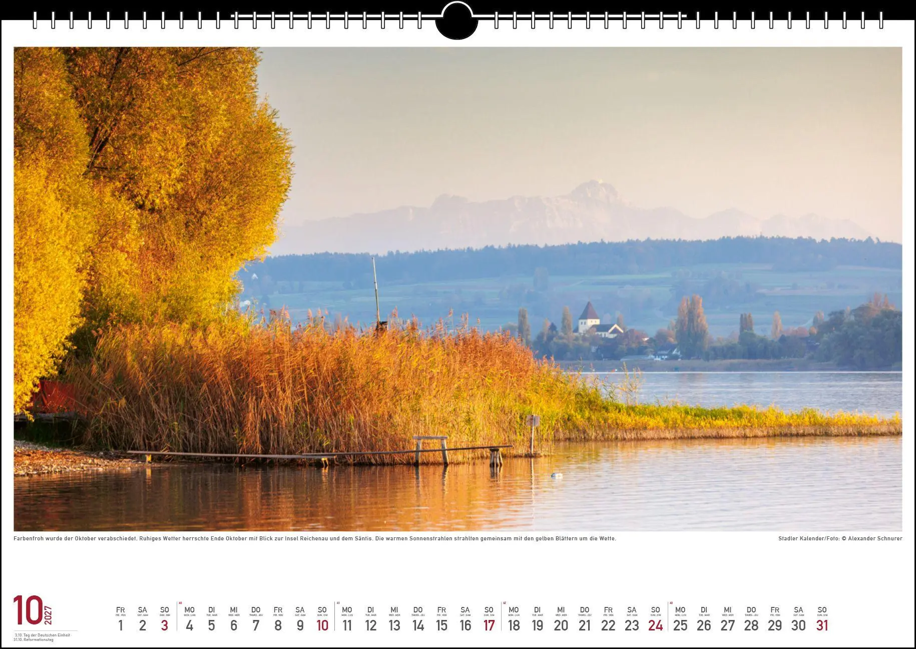 Bild: 9783861926061 | Wetterstimmungen am Bodensee 2027 | Stefan Arendt | Kalender | 13 S.