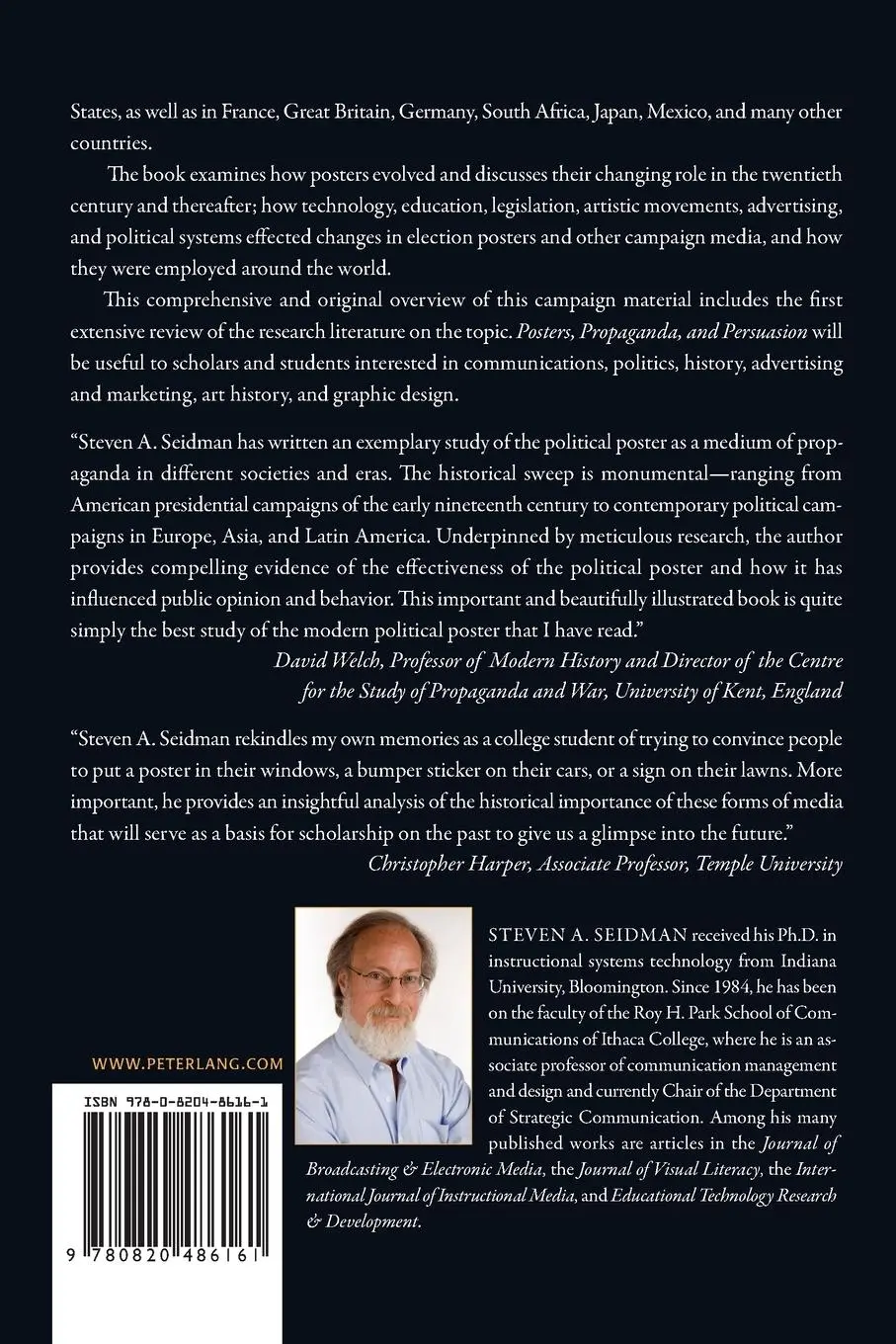 Rückseite: 9780820486161 | Posters, Propaganda, and Persuasion in Election Campaigns Around...
