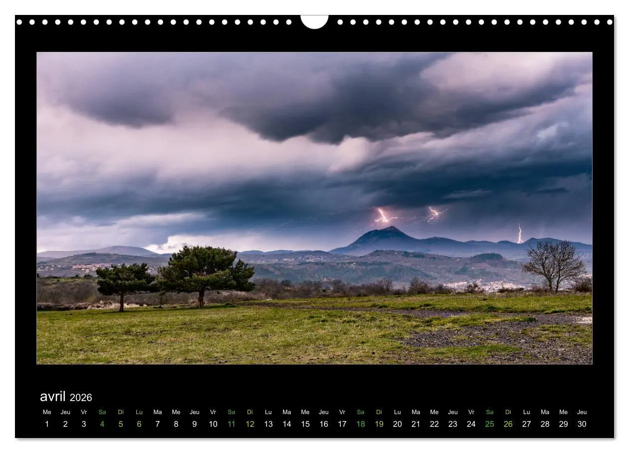 Bild: 9783516566161 | L'Auvergne est belle (Calendrier mural 2026 DIN A3 vertical),...