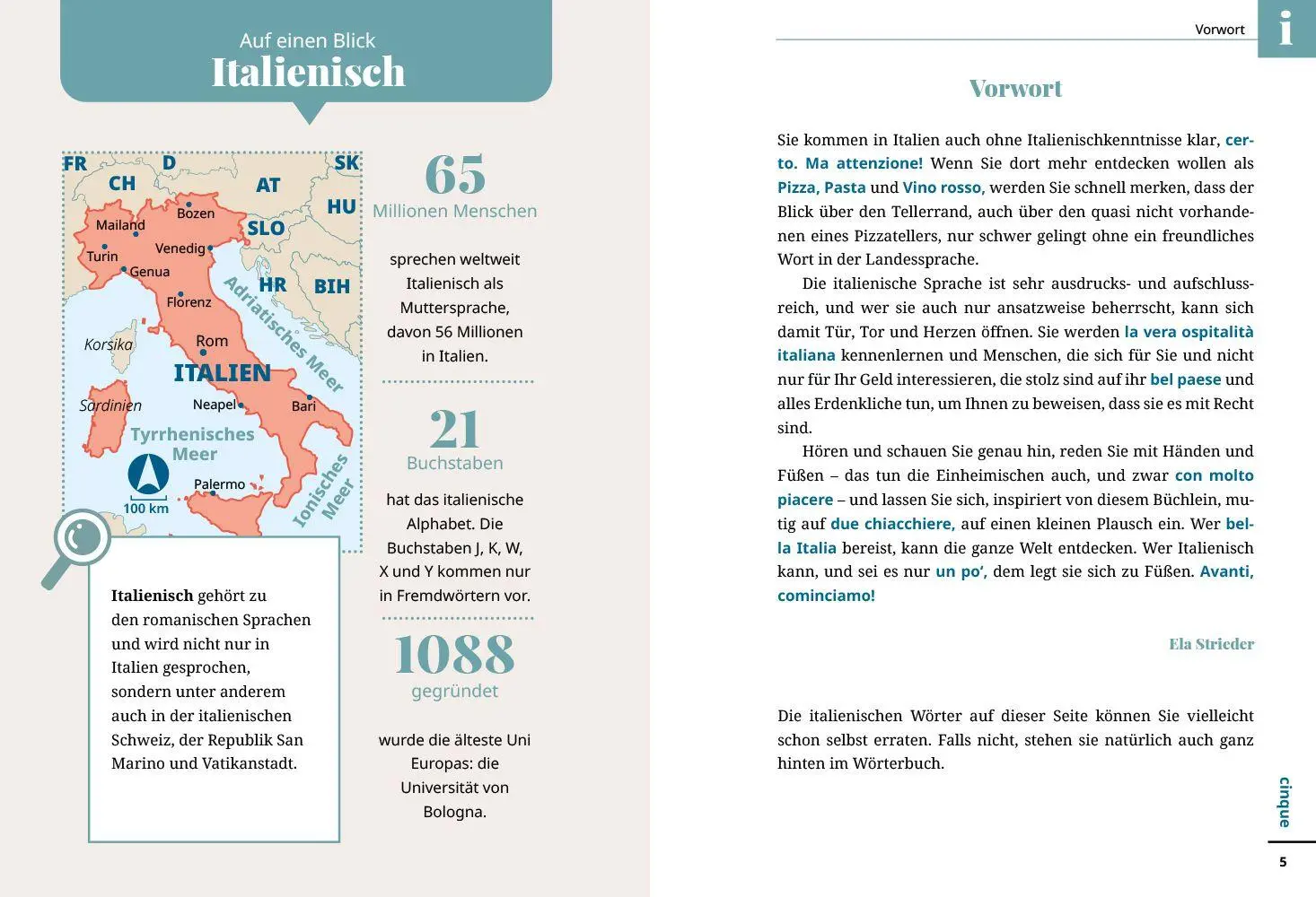 Bild: 9783831766161 | Reise Know-How Sprachführer Italienisch - Wort für Wort | Ela Strieder
