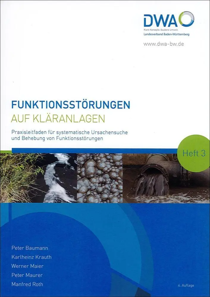 Cover: 9783968626161 | Funktionsstörungen auf Kläranlagen | Peter Baumann (u. a.) | Buch