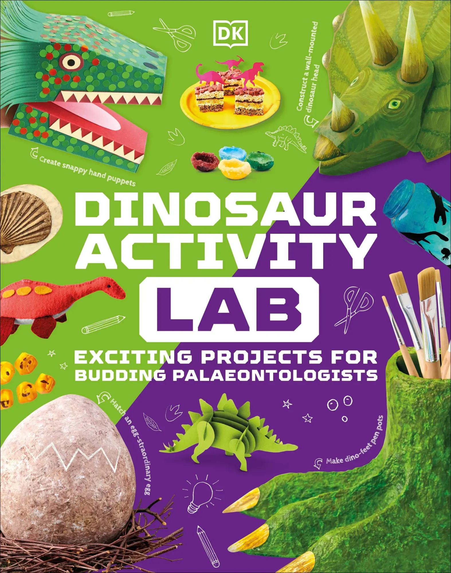 Cover: 9780241536261 | Dinosaur Activity Lab | Exciting Projects for Budding Palaeontologists