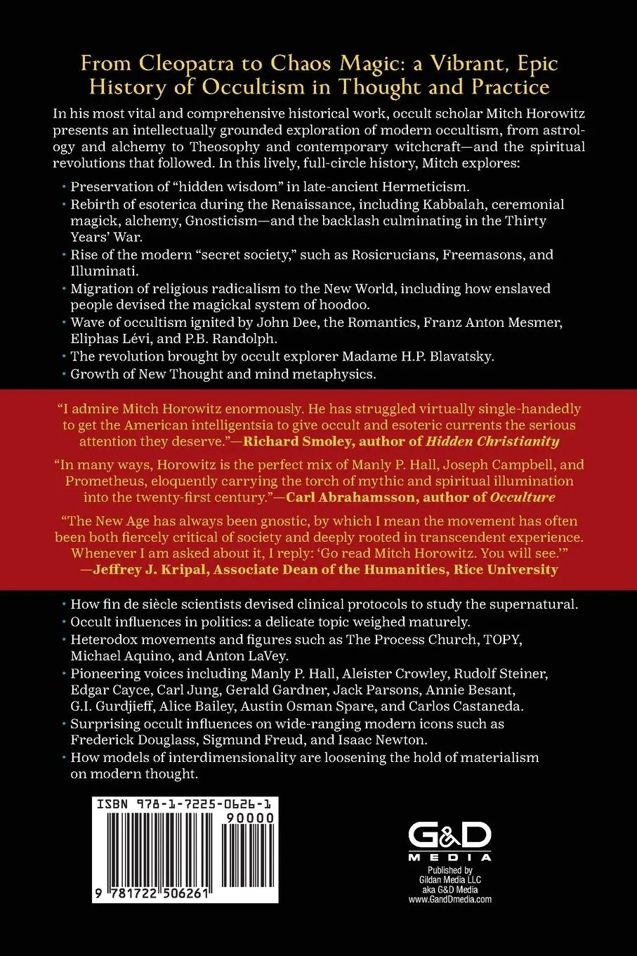 Rückseite: 9781722506261 | Modern Occultism | History, Theory, and Practice | Mitch Horowitz