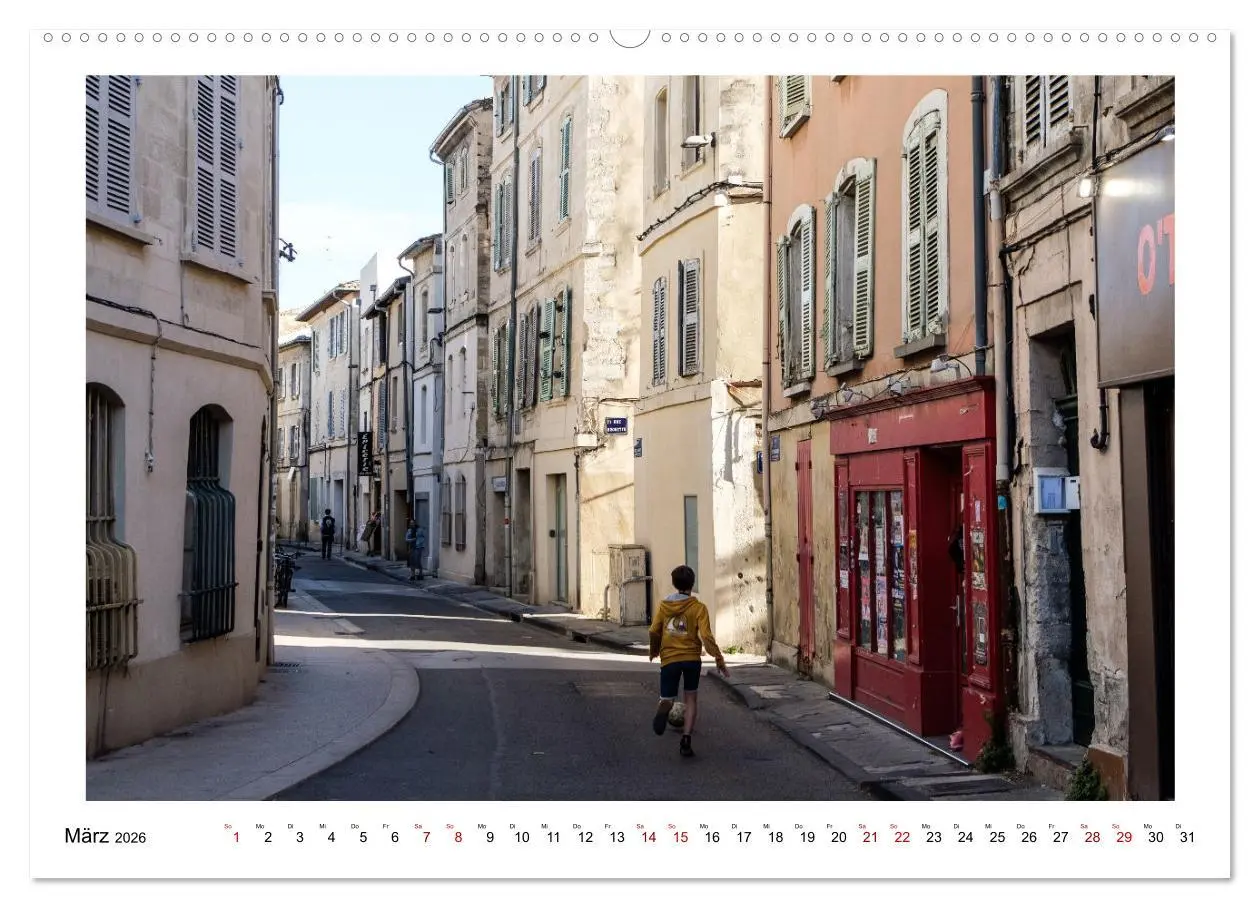 Bild: 9783457396261 | In den Gassen von Avignon (hochwertiger Premium Wandkalender 2026...