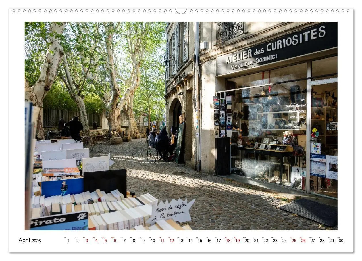 Bild: 9783457396261 | In den Gassen von Avignon (hochwertiger Premium Wandkalender 2026...