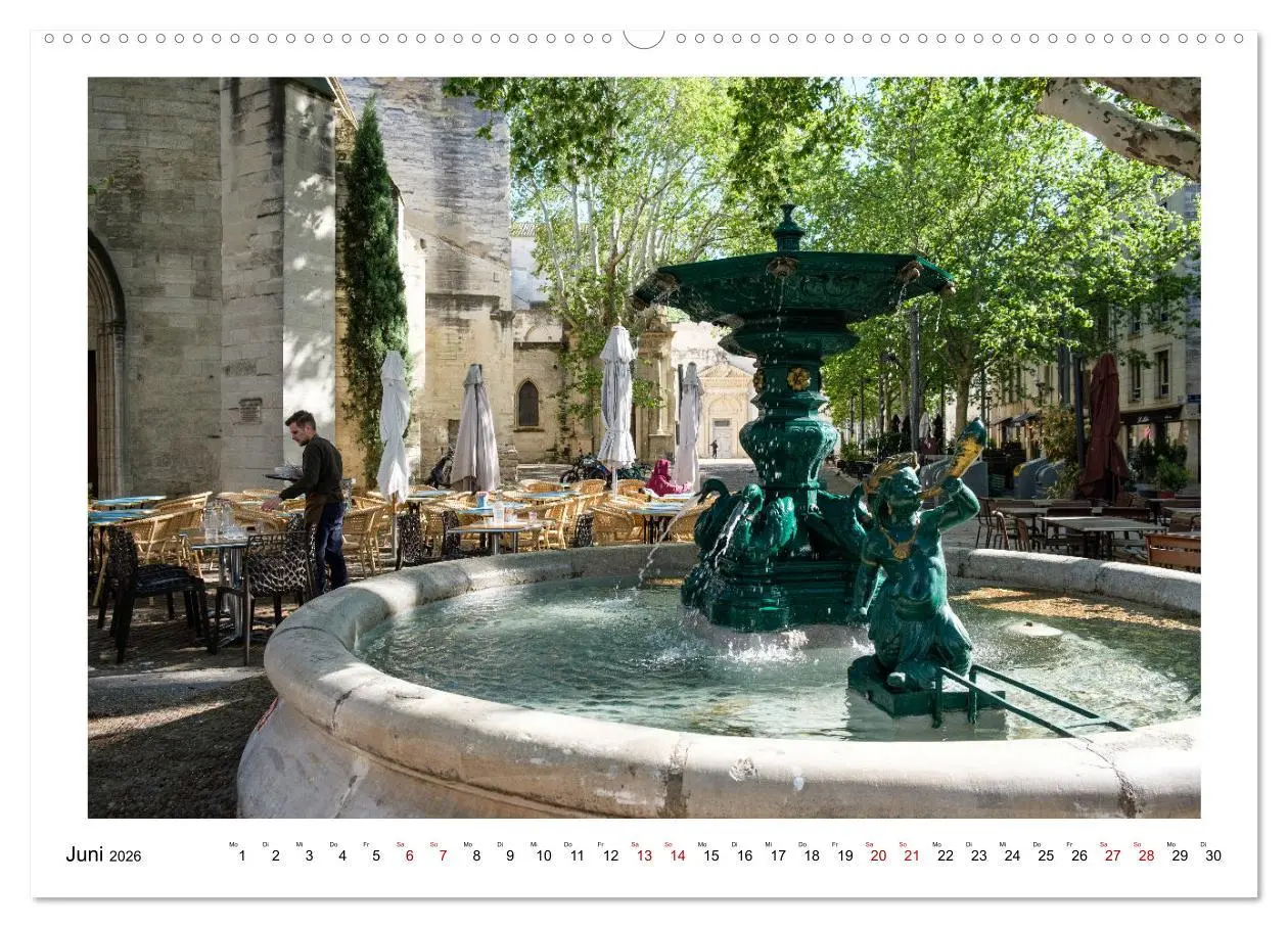 Bild: 9783457396261 | In den Gassen von Avignon (hochwertiger Premium Wandkalender 2026...