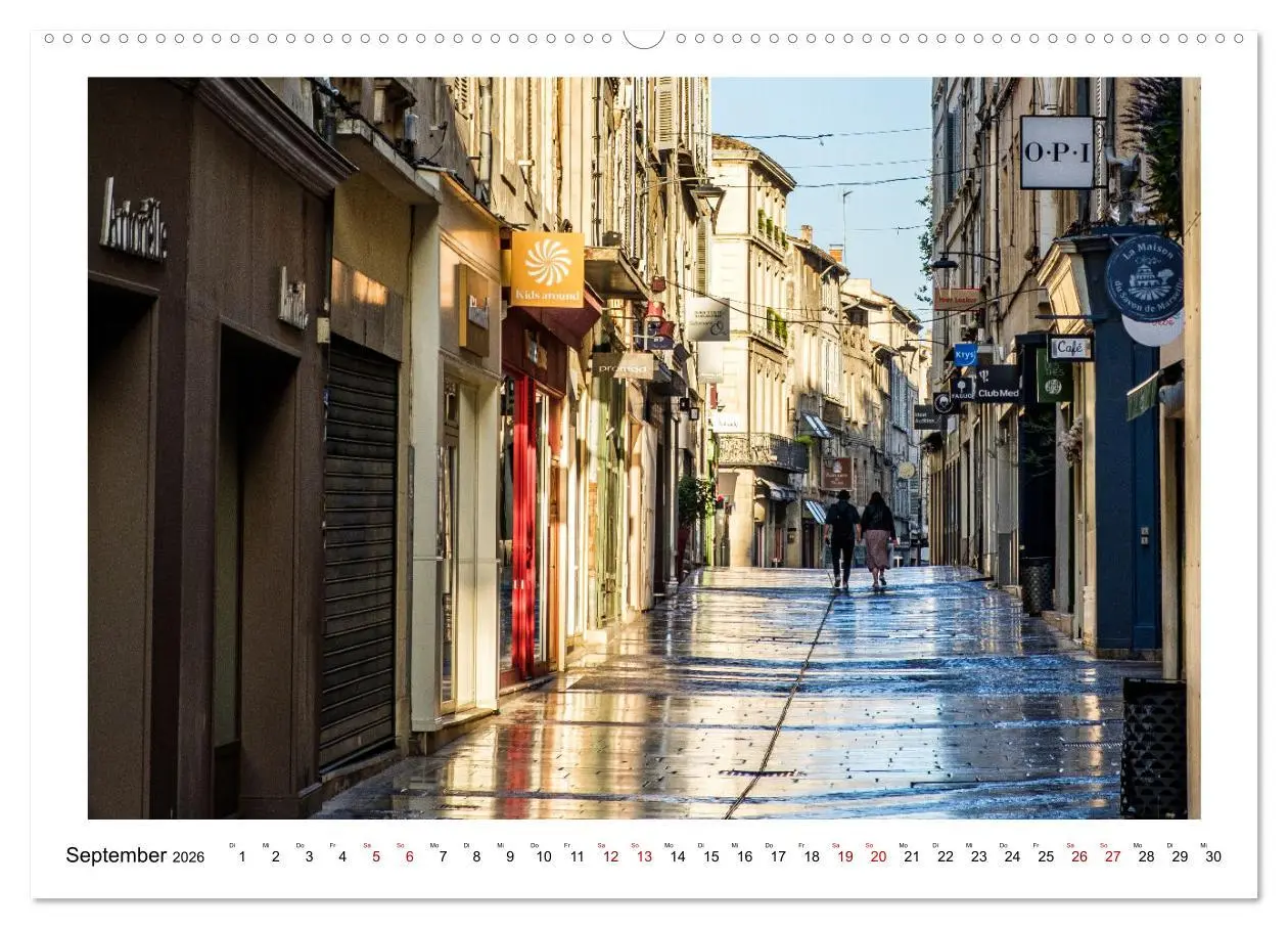 Bild: 9783457396261 | In den Gassen von Avignon (hochwertiger Premium Wandkalender 2026...
