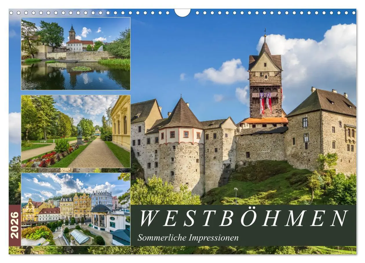 Cover: 9783457846261 | WESTBÖHMEN Sommerliche Impressionen (Wandkalender 2026 DIN A3...