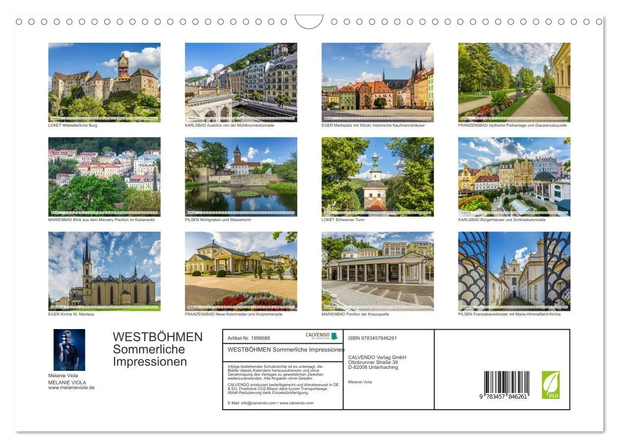 Bild: 9783457846261 | WESTBÖHMEN Sommerliche Impressionen (Wandkalender 2026 DIN A3...
