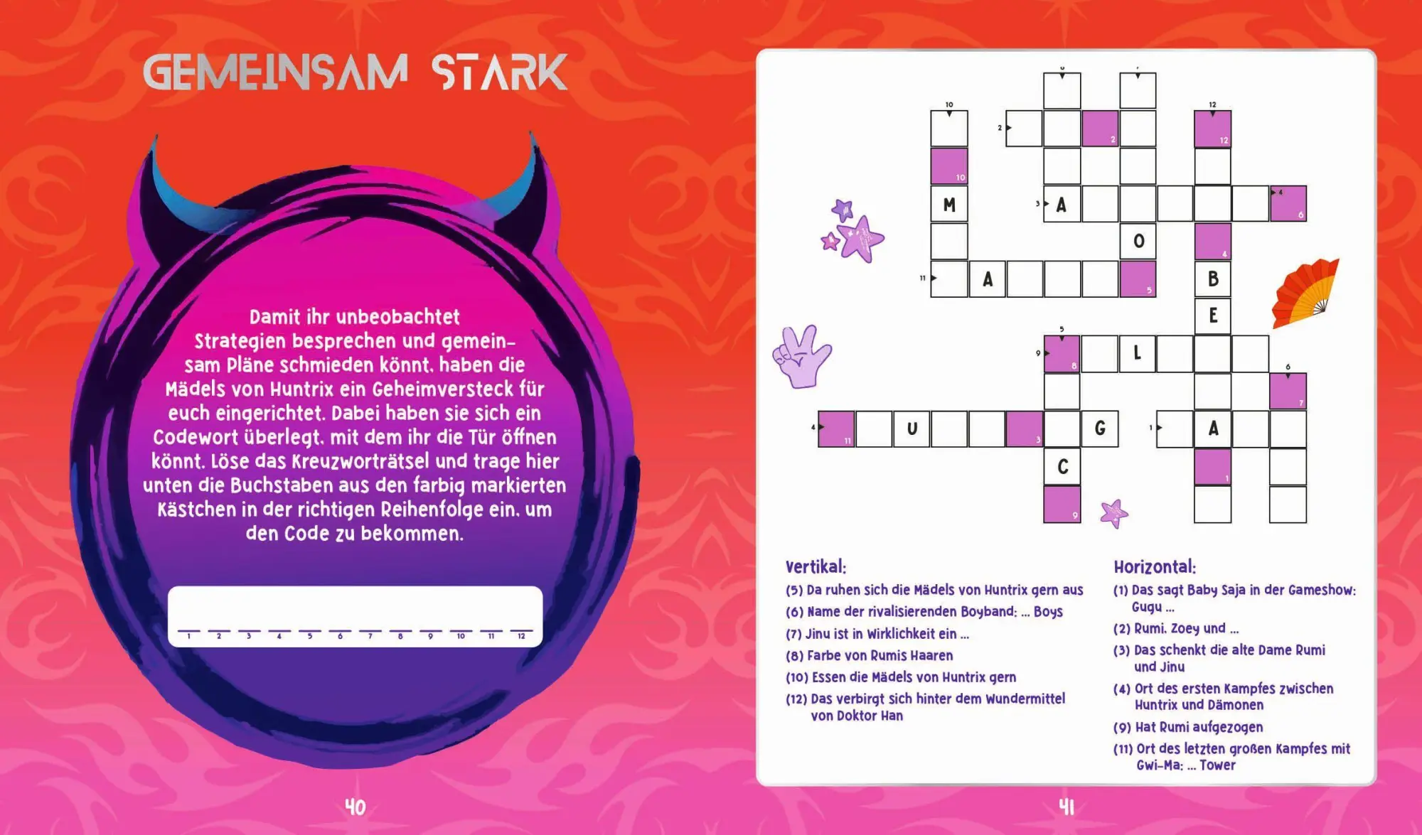 Bild: 9783745936261 | Beat the Demons! - Mein K-Pop Activity-Buch | Taschenbuch | 80 S.