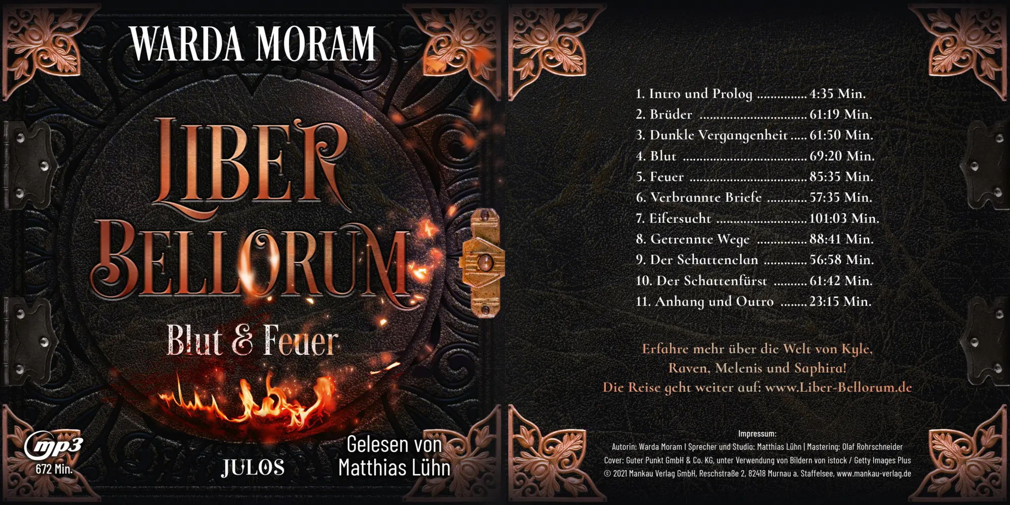 Bild: 9783863746261 | Liber Bellorum. Band I - Hörbuch, m. 1 Buch,1 Audio-CD | Warda Moram