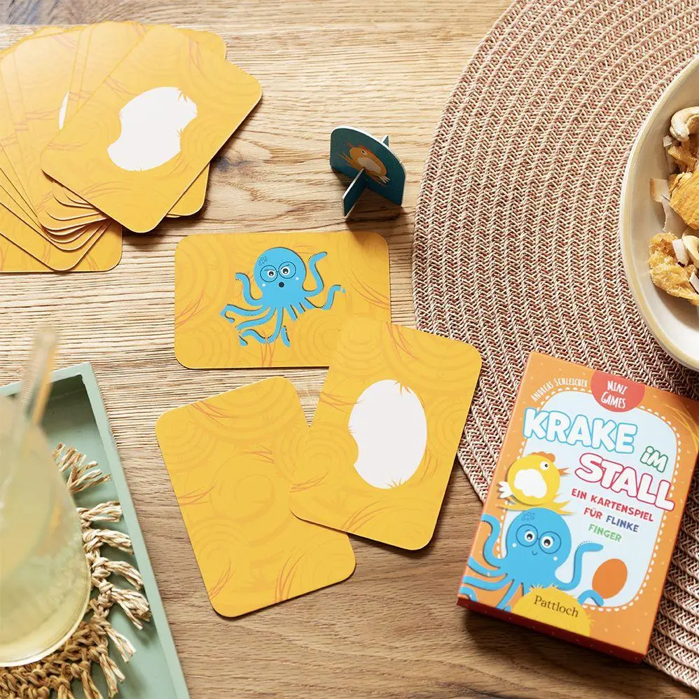 Bild: 4260308346361 | Mini Games - Krake im Stall | Andreas Schleicher | Spiel | Schachtel