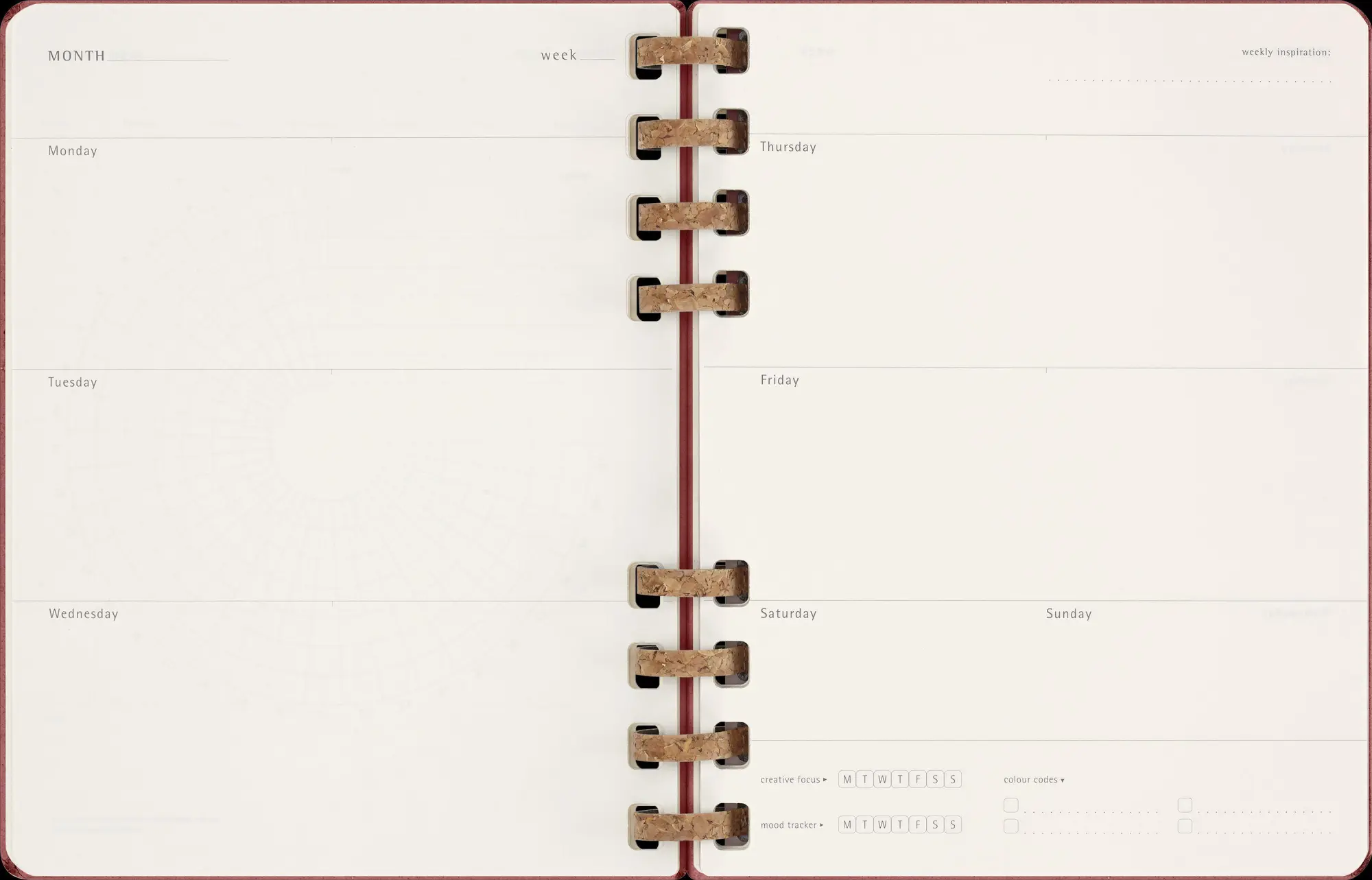 Bild: 8056598856361 | Moleskine Undatierter Life Kalender Mit Spiralbindung, Xl,...