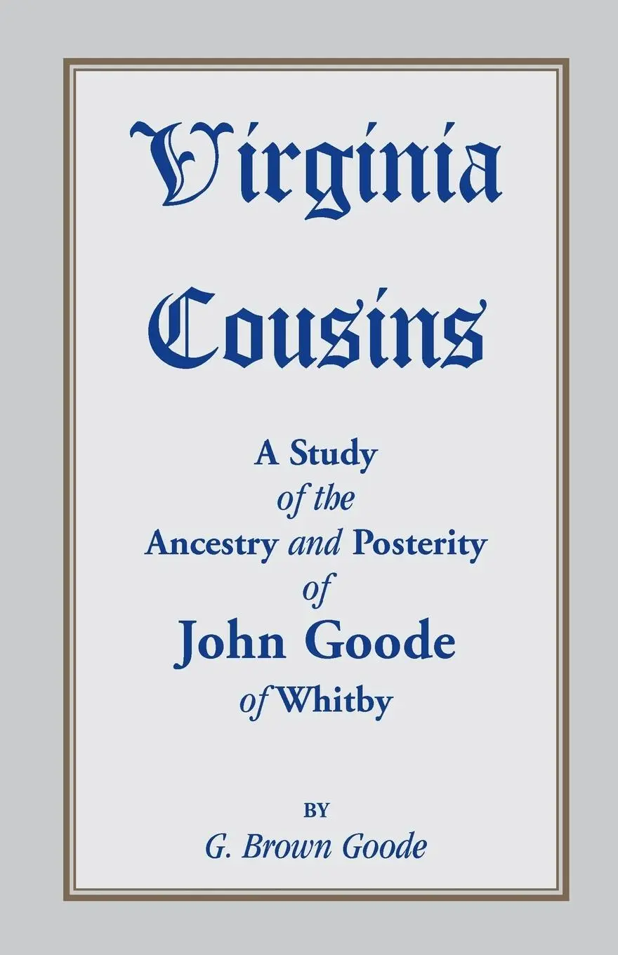 Cover: 9780788416361 | Virginia Cousins | G. Brown Goode | Taschenbuch | Englisch | 2013